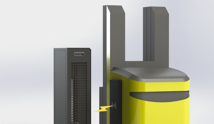 電動(dòng)叉車(chē)無(wú)線充電技術(shù)