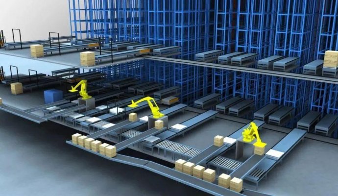 為工廠生產(chǎn)線提供高效的AGV物料配送系統(tǒng)（無(wú)線充電）