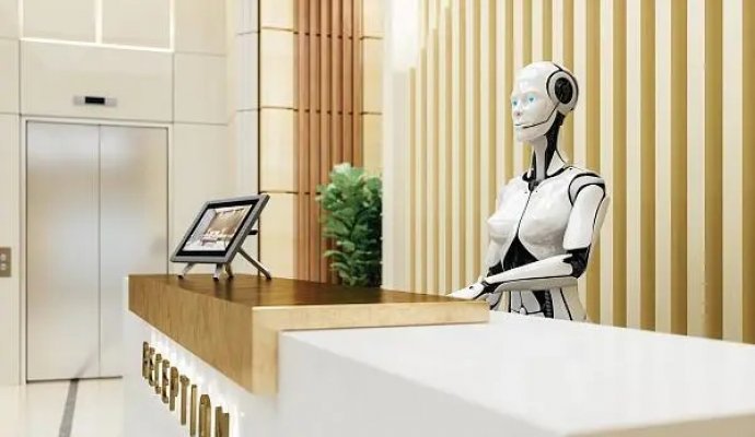 服務(wù)機器人—客服服務(wù)員（無線充電）