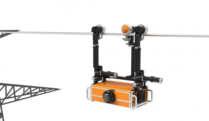 養(yǎng)殖吊軌巡檢機器人的充電方式介紹（無線充電）