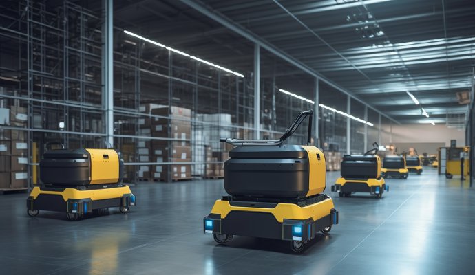 冷鏈冷庫物流中AGV機(jī)器人無線充電的應(yīng)用方案來了！