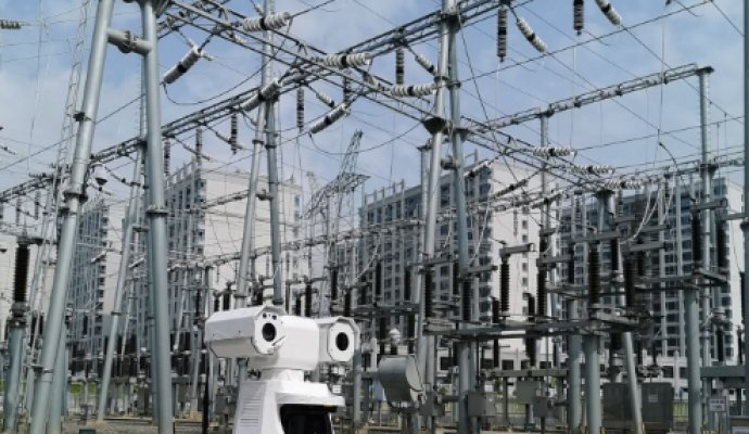 為實現高效巡檢吊軌巡檢機器人采用無線充電方案