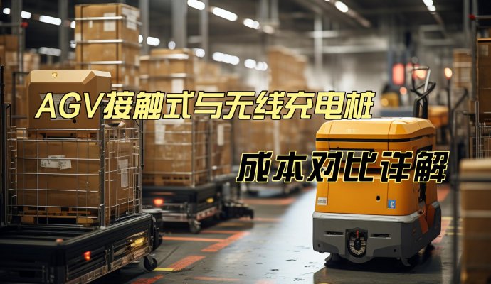 邁向無線時(shí)代：AGV接觸式與無線充電樁成本對比詳解（無線充電）