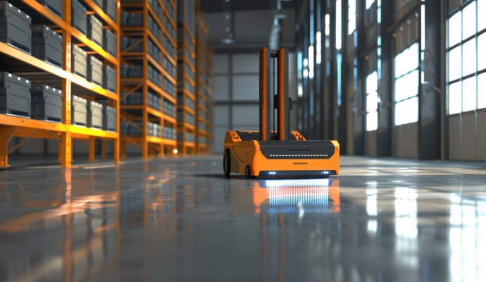 魯渝能源伸縮式AGV智能充電站：全方位安全保護，助力智能物流新高度