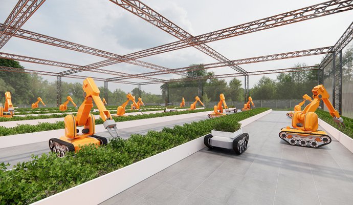 農業機器人的場景化應用實踐（無線充電）