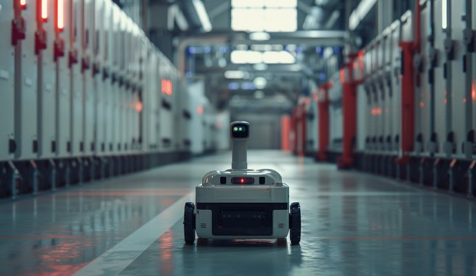 配電房巡檢機器人無線充電：魯渝能源鑄就電力安全“守護者”