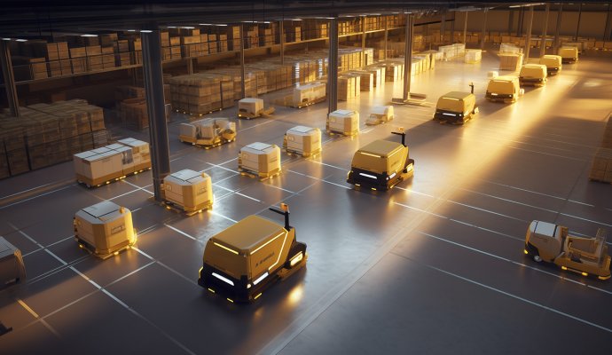 靜默守護智慧庫房：魯渝能源檔案室AGV無線充電方案實現(xiàn)無人化運維