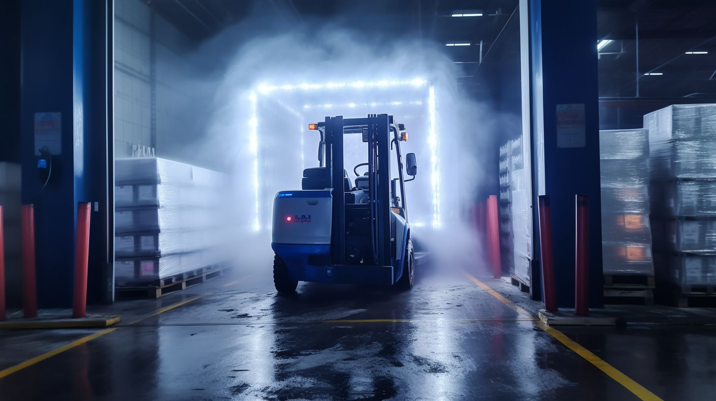 冷庫無人叉車 冷庫無人叉車